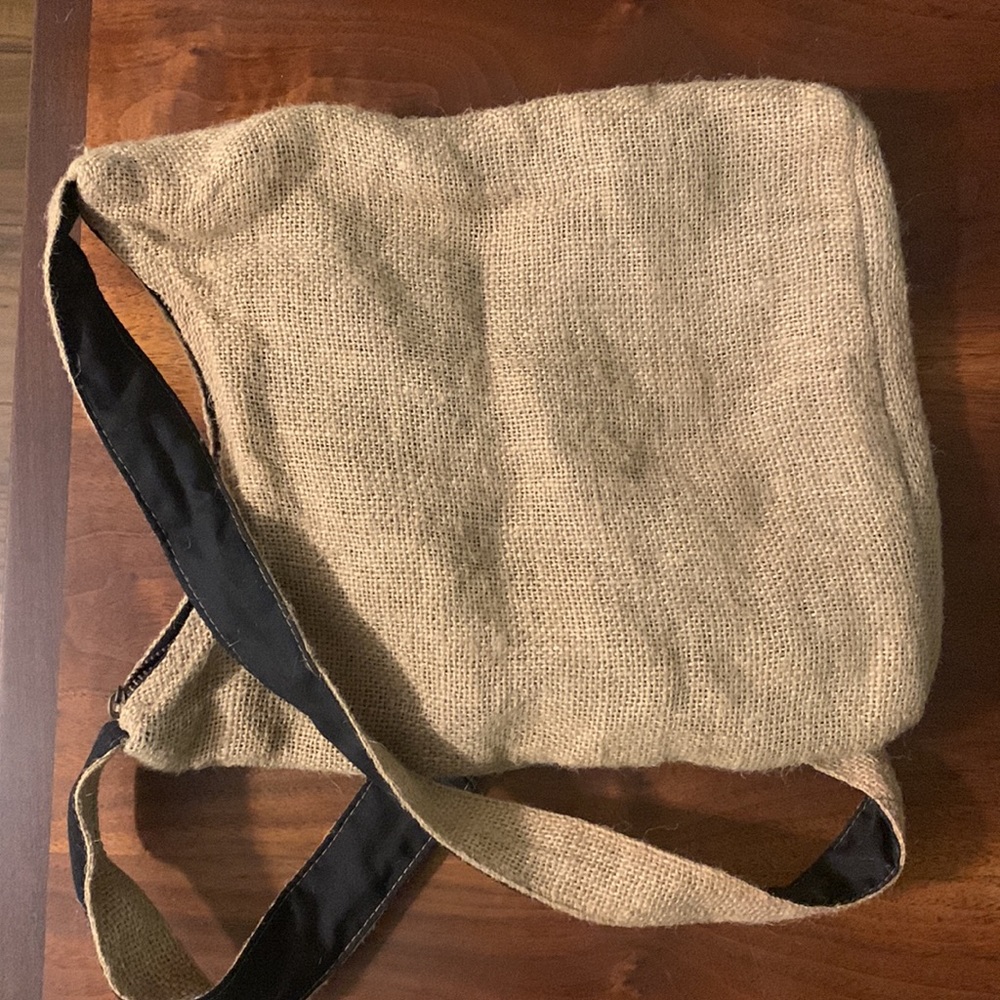 Clean Save Ocean Burlap Crossbody - image 5